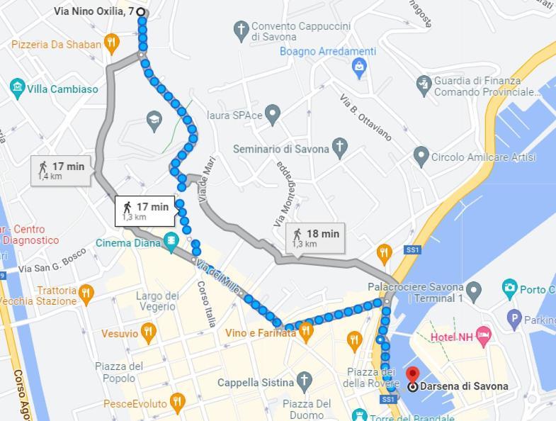 Appartamento Con Ac-Wi-Fi- Centro A 7 Min Savone Extérieur photo