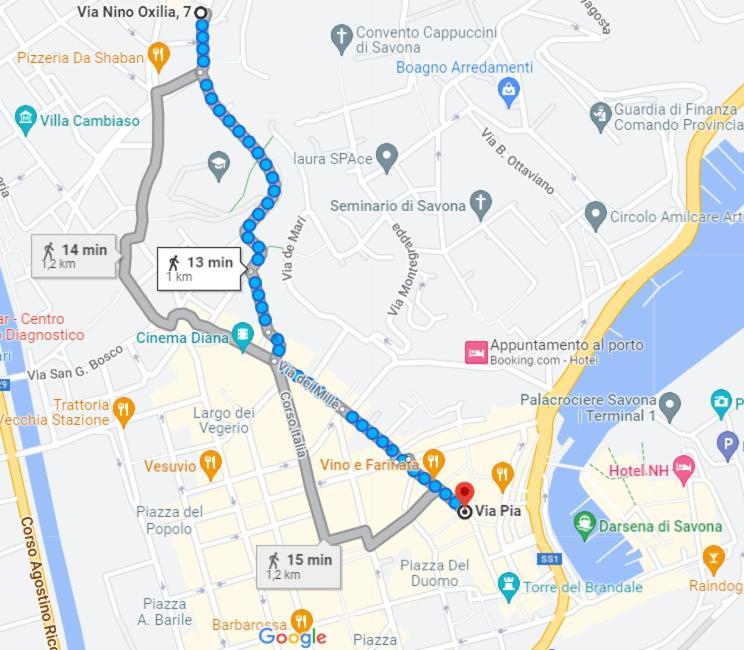 Appartamento Con Ac-Wi-Fi- Centro A 7 Min Savone Extérieur photo