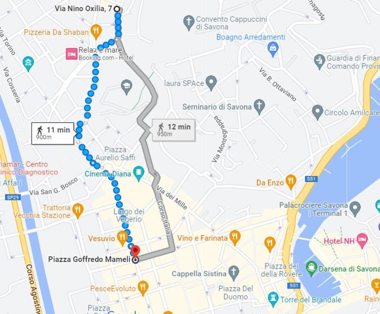 Appartamento Con Ac-Wi-Fi- Centro A 7 Min Savone Extérieur photo